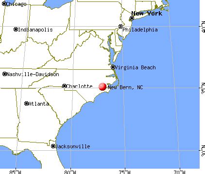 New Bern Nc Map | Carolina Map