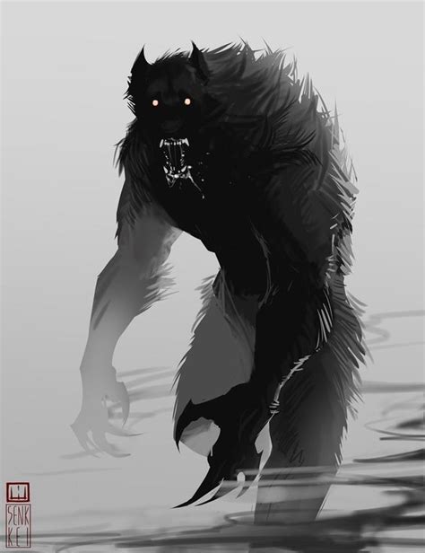 Feeble Dungeons | Werewolf art, Creature concept art, Mythical ...