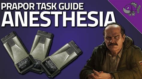 Anesthesia - Prapor Task Guide - Escape From Tarkov - New World videos