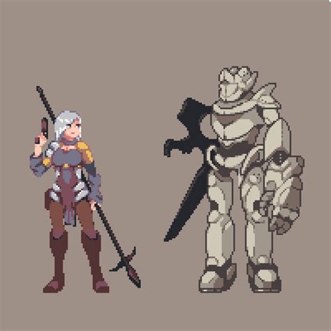 Pixel Art Mecha