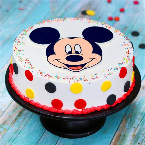 Buy/send Mickey Mouse Dot Art Cake order online in Vijayawada | CakeWay.in