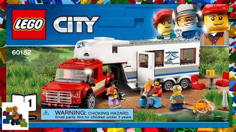 LEGO instructions - City - 60182 - Pickup & Caravan (Book 1) - YouTube