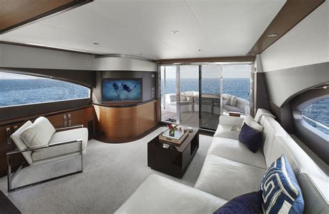 Hatteras Yachts | 60 Motor Yacht | Boat house interior, Boat interior ...