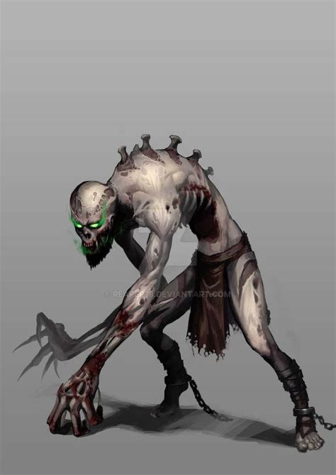 Ghoul by reaper78 on DeviantArt | Fantasy monster, Zombie monster ...