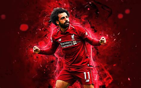 Salah Wallpaper - Download wallpapers Mohamed Salah, LFC, close-up ...