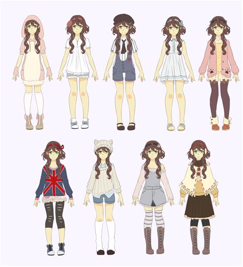 Cool Anime Girl Outfits