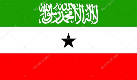 Somaliland Flag — Stock Vector © megastocker #1378155