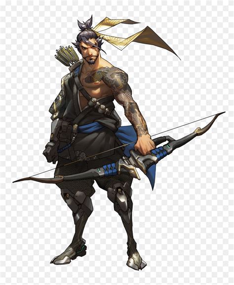 Hanzo Shimada From Overwatch - Hanzo PNG - FlyClipart