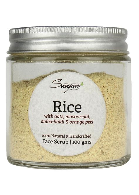 Get Handcrafted Rice Face Scrub at ₹ 415 | LBB Shop