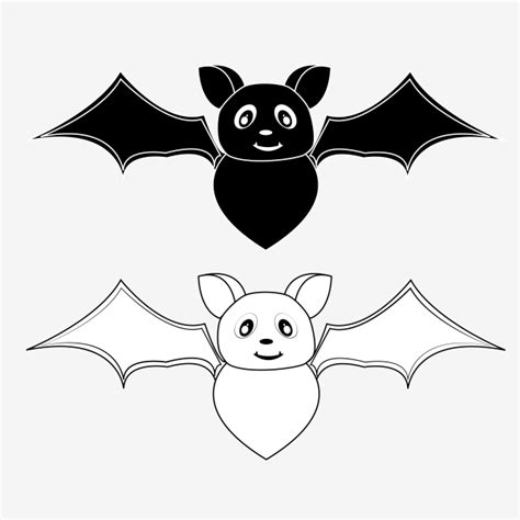 Bat Bird Clipart Black