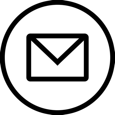 Email Circle Icon #241806 - Free Icons Library