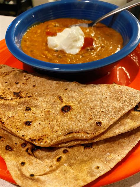 [Homemade] Dal with Roti : r/food