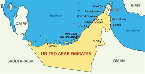 Uae Map Dubai - CYNDIIMENNA