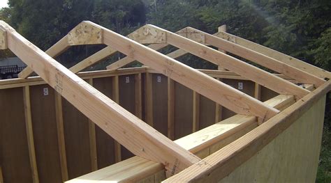 How To Build A Shed - Part 4 - Building Roof Rafters | Building a shed ...