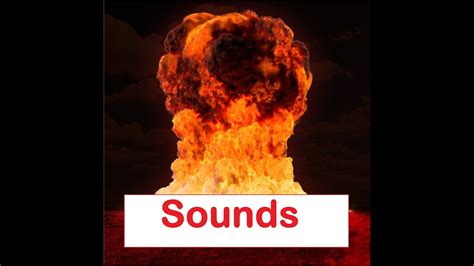 Nuclear Bomb Sound Effects All Sounds Acordes - Chordify