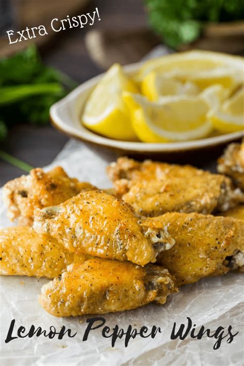 Lemon Pepper Chicken Wings - The Cozy Cook