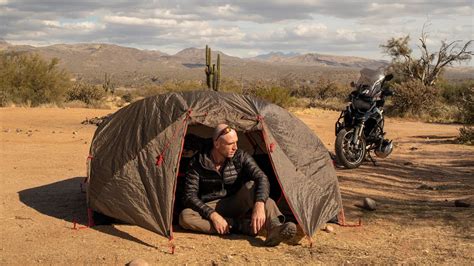 Lone Rider ADV Tent Review - Perfect Tent For Motorcycle Camping - YouTube