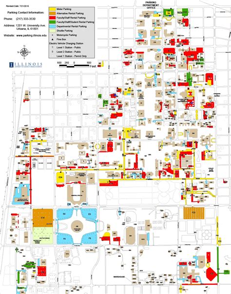 Campus Parking Map | Parking Services