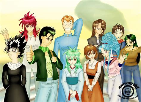 Yu yu Hakusho finished Fan art by shiromaki on DeviantArt