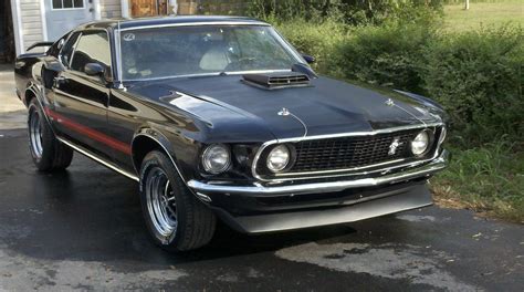 1969 Mustang Mach 1 fastback restored-Raven Black, shaker hood, and ...