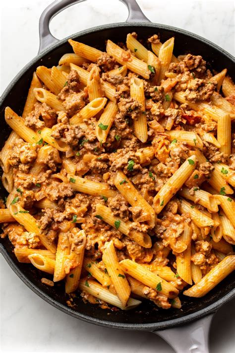 Ground Beef Pasta Main Course Casserole Dishes Bake — Fantastic Flavour ...