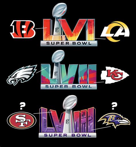 NFL fans think Super Bowl logo reveals matchup for Las Vegas showdown ...