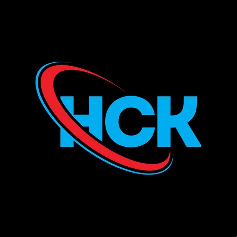 logotipo de hck. hk letra. diseño del logotipo de la letra hck ...