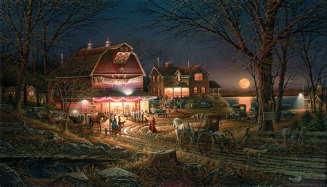 Pin by Ralnell on Cottage | Terry redlin, Lighted canvas art, Canvas ...