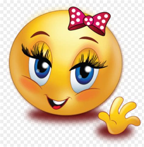 smile girl emoji PNG image with transparent background | TOPpng