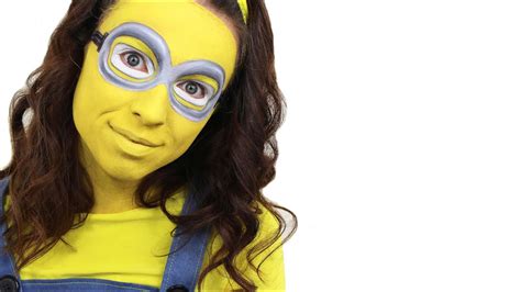 Minion Face Paint Tutorial - Despicable Me - YouTube