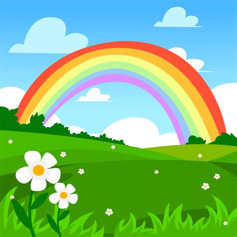 Colorful Rainbow illustration Background 2375138 Vector Art at Vecteezy