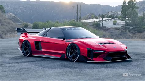 Honda NSX Custom Wide Body Kit by Hycade Buy with delivery ...