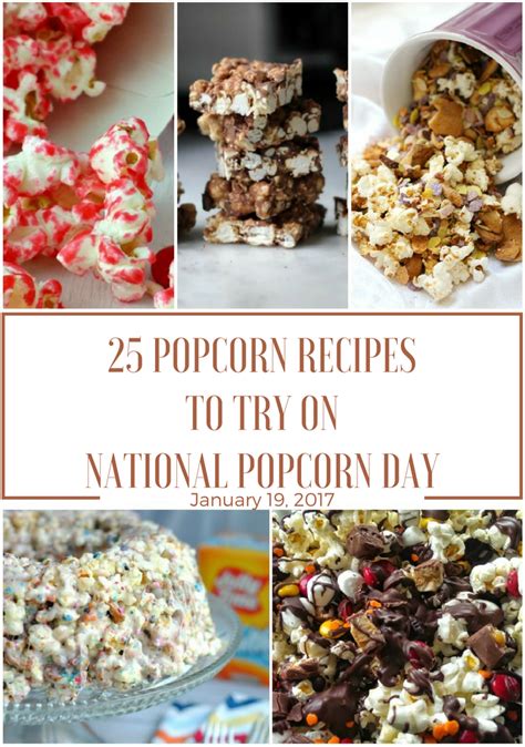 25 Popcorn Must Try Recipes Just in Time for National Popcorn Day- NYC ...