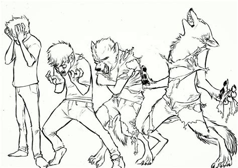 Werewolf TF! by MonoFlax.deviantart.com on @DeviantArt #transformation ...