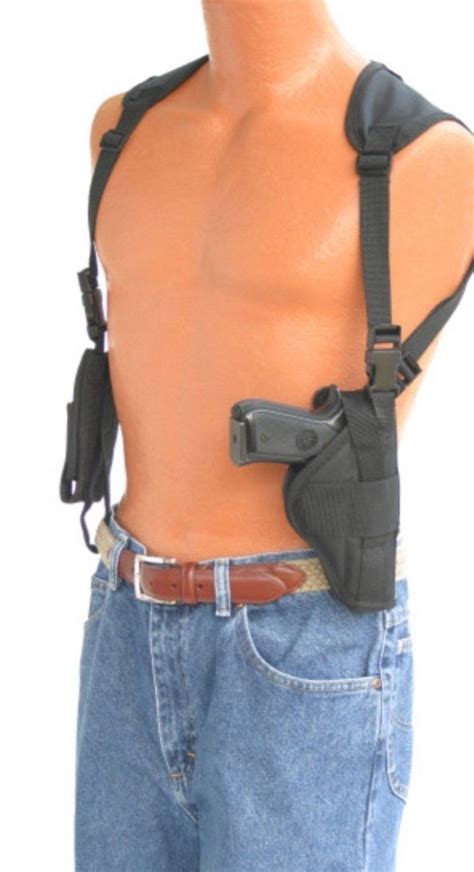 D&T Vertical Shoulder Holster For Glock 20,21 - Holsters