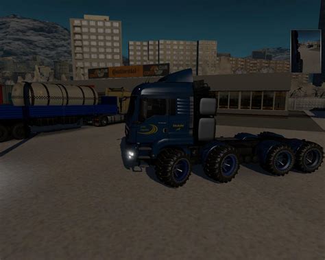 MAN TGS 6X6 OFF ROAD V1.0 TRUCK - ETS2 Mod