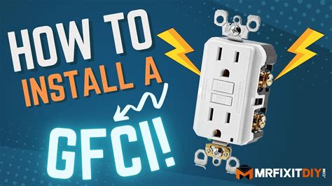 HOW TO INSTALL A GFCI OUTLET - YouTube