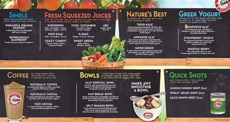 whole foods smoothie bar menu - Wilhemina Poirier