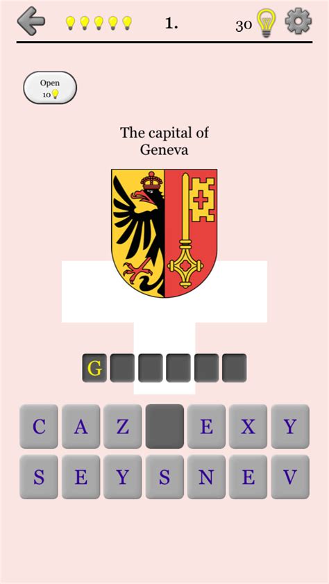 Swiss Cantons - Map & Capitals | iPhone & iPad Game Reviews | AppSpy.com