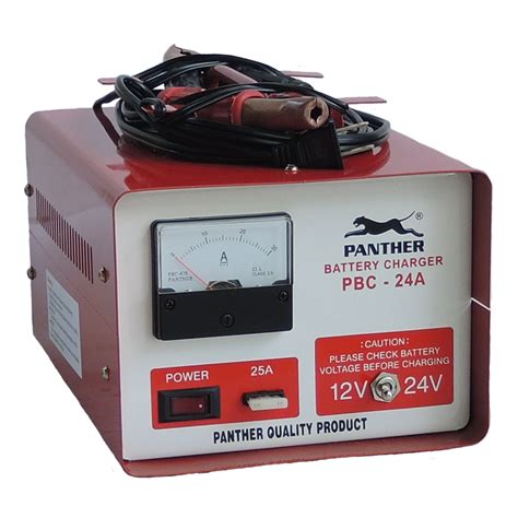 PBC 24A: Panther Battery Charger 24A Output Current, 12&24V DC Output ...