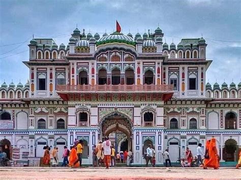 माता सीता का मंद‍िर | Mata Janki Mandir in janakpur Nepal facts In ...