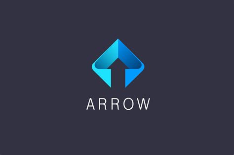 Arrow Logo by IKarGraphics on @creativemarket Arrow Logo, Arrow Signs ...