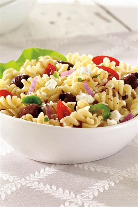 Dreamfields Rotini Greek Pasta Salad recipe | Greek salad pasta, Greek ...