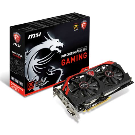 MSI AMD Radeon R9 280 Gaming Overclocked 3GB Video Card - R9280-GAMING ...