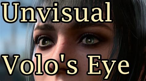 Unvisual Volo's Eye at Baldur's Gate 3 Nexus - Mods and community