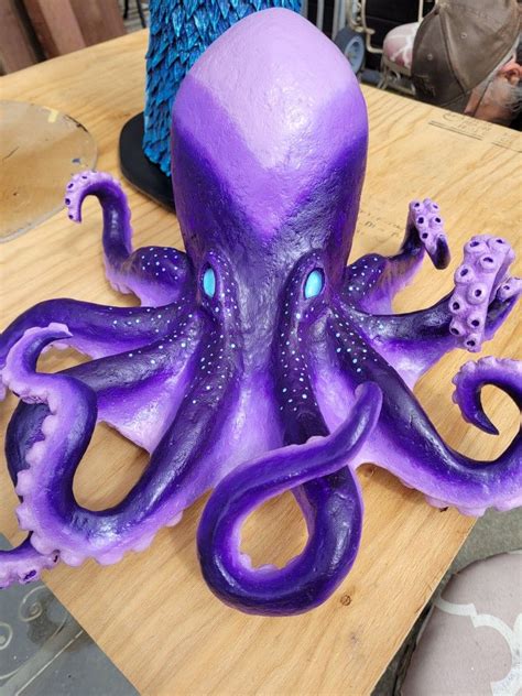 Creepy paper mache octopus craft tutorial – Artofit