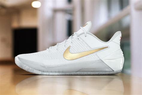 Nike Kobe AD White Gold Christmas Day PE - Sneaker Bar Detroit