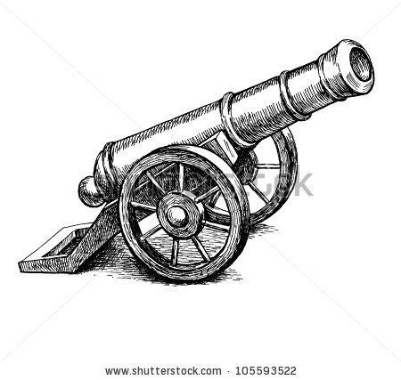 Cannon - חיפוש ב-Google | Cannon, Arsenal tattoo, Engraving illustration