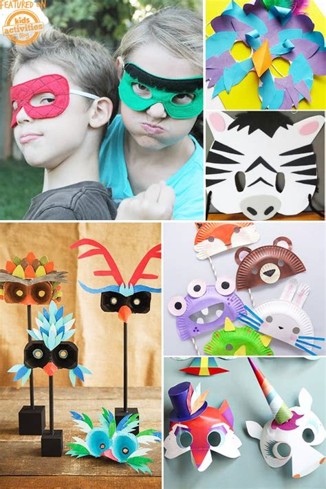 30+ DIY Mask Ideas for Kids