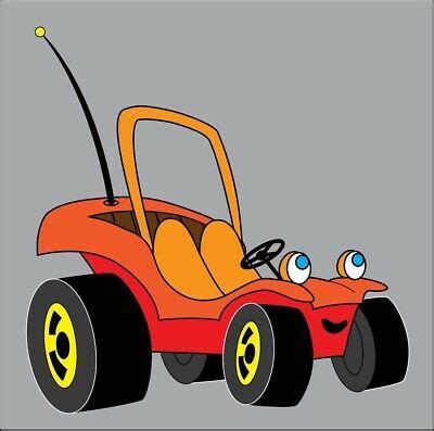 SPEED BUGGY SOLO POSTER 24 X 24 INCH 70's Cartoons - Posters & Prints